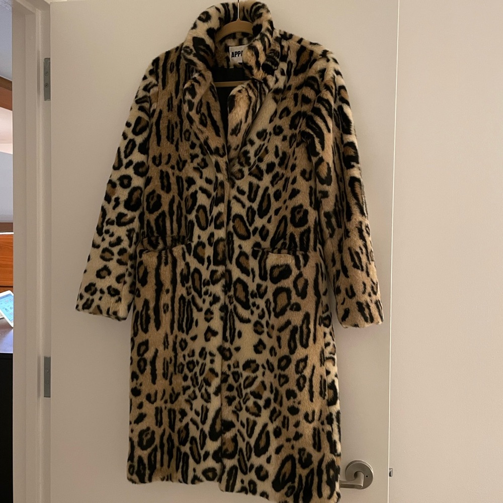 Apparis Lana Faux Fur Coat Size S
